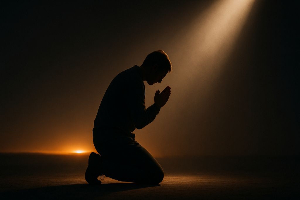 Believers gathered in prayer and fasting