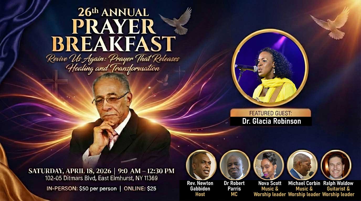 26th Annual Prayer Breakfast - Revive Us Again: Prayers That Release Healing and Transformation